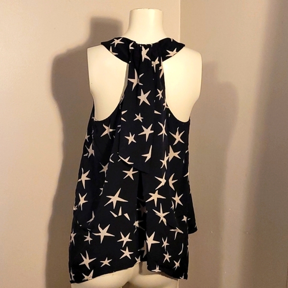 Madison Marcus Silk Star top with pockets - Picture 6 of 10